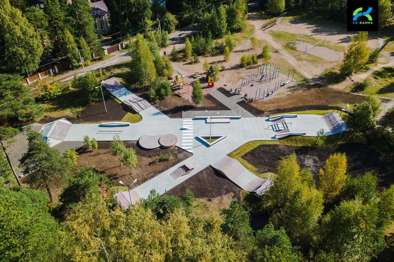 Бетонный скейт-парк во&nbsp;Всеволожске фото 5