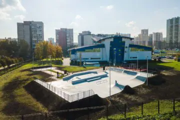 Бетонный скейт-парк ул. Антонова-Овсеенко 2А превью 1