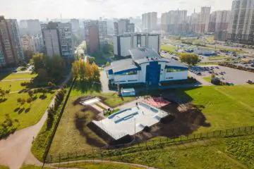 Бетонный скейт-парк ул. Антонова-Овсеенко 2А превью 1