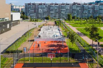 Бетонный скейт-парк ул. Джона Рида 8А превью 1