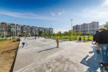 Бетонный скейт-парк ул. Джона Рида 8А превью 1