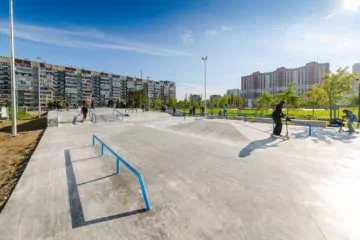Бетонный скейт-парк ул. Джона Рида 8А превью 1