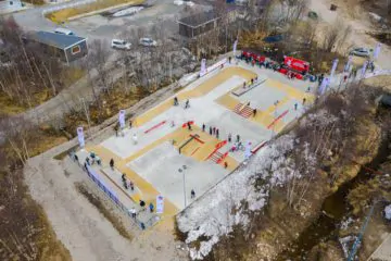 Бетонный скейт-парк в&nbsp;Мурманске (Долина Уюта) превью 1