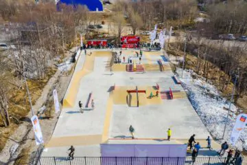Бетонный скейт-парк в&nbsp;Мурманске (Долина Уюта) превью 1