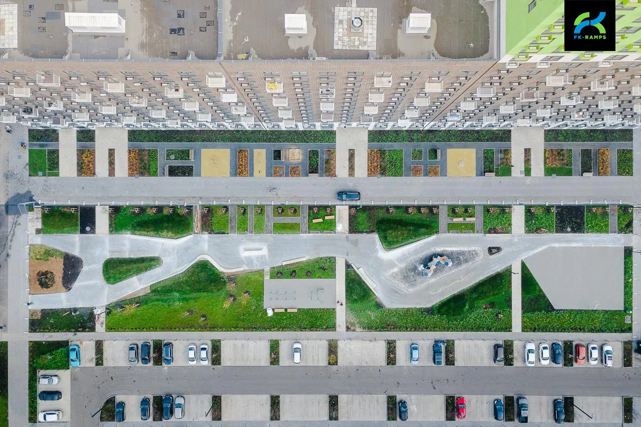 Бетонный скейт-парк ЖК&nbsp;Мещерский Лес, Москва фото 13