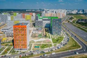 Бетонный скейт-парк в&nbsp;ЖК&nbsp;Бунинские Луга, Москва превью 1