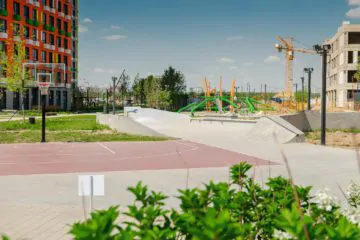 Бетонный скейт-парк в&nbsp;ЖК&nbsp;Бунинские Луга, Москва превью 1