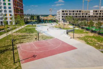 Бетонный скейт-парк в&nbsp;ЖК&nbsp;Бунинские Луга, Москва превью 1