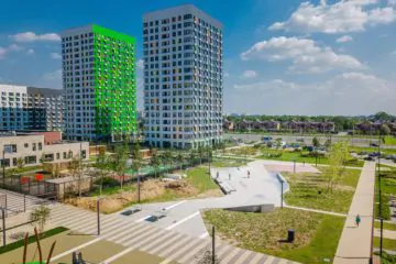 Бетонный скейт-парк в&nbsp;ЖК&nbsp;Бунинские Луга, Москва превью 1