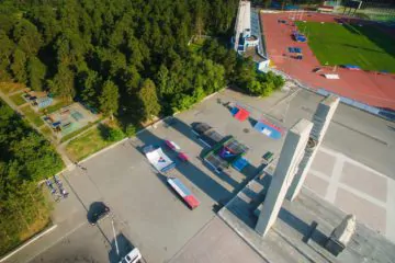 Каркасный скейт-парк в&nbsp;Челябинске на&nbsp;площади Науки превью 1