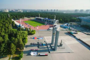 Каркасный скейт-парк в&nbsp;Челябинске на&nbsp;площади Науки превью 1