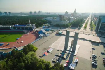 Каркасный скейт-парк в&nbsp;Челябинске на&nbsp;площади Науки превью 1