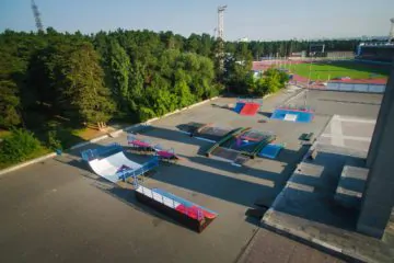 Каркасный скейт-парк в&nbsp;Челябинске на&nbsp;площади Науки превью 1