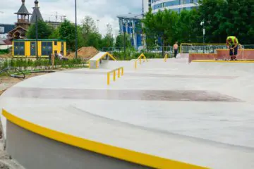 Бетонный скейт-парк на&nbsp;Ходынском поле превью 1