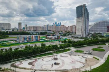 Бетонный скейт-парк на&nbsp;Ходынском поле превью 1