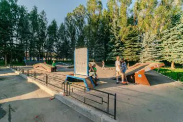 Деревянный скейт-парк в&nbsp;Дедовске превью 1