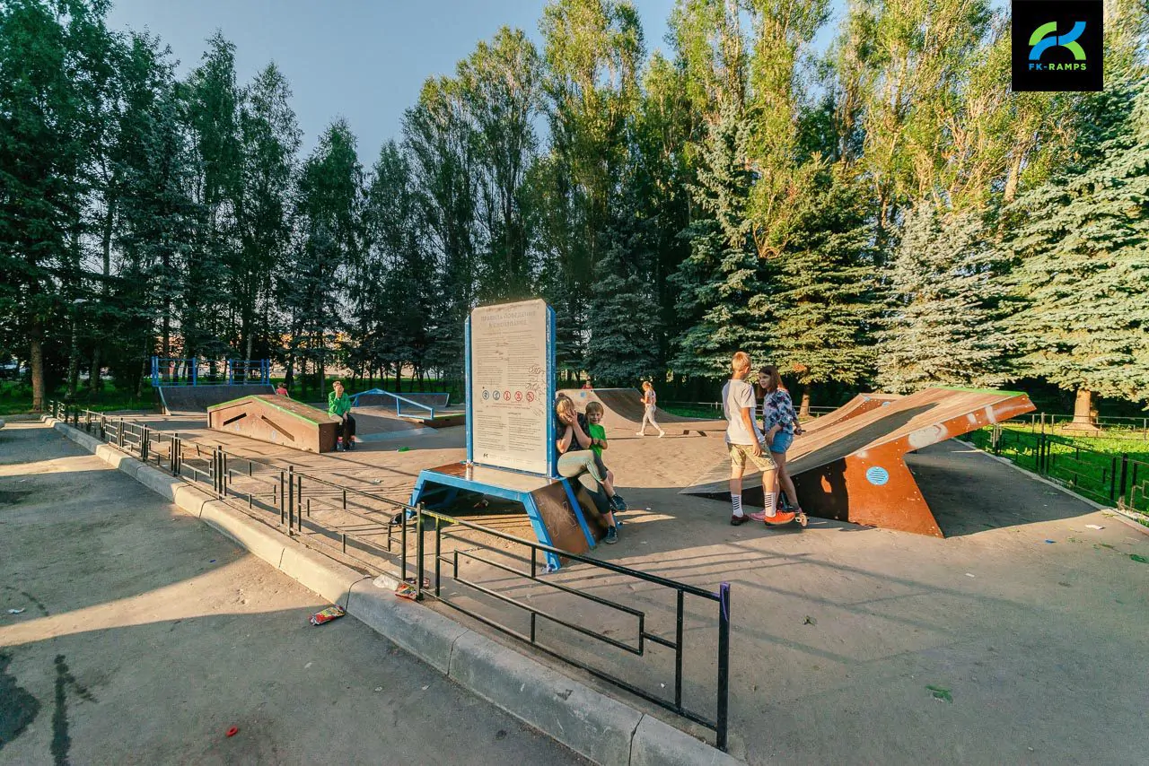 Деревянный скейт-парк в&nbsp;Дедовске фото 16