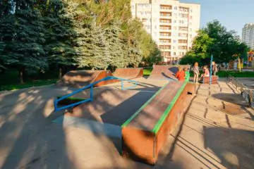 Деревянный скейт-парк в&nbsp;Дедовске превью 1