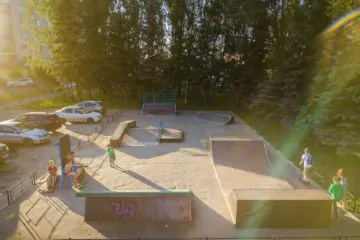 Деревянный скейт-парк в&nbsp;Дедовске превью 1