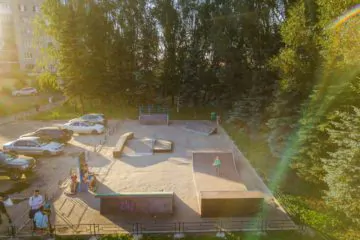 Деревянный скейт-парк в&nbsp;Дедовске превью 1