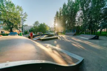 Деревянный скейт-парк в&nbsp;Дедовске превью 1
