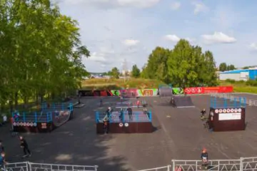 Деревянный скейт-парк в&nbsp;Миассе превью 1