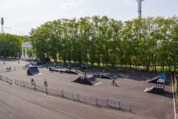 Деревянный скейт-парк в&nbsp;Миассе превью 1