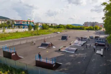 Деревянный скейт-парк в&nbsp;Миассе превью 1