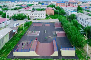 Металлический скейт-парк в&nbsp;Салехарде превью 1
