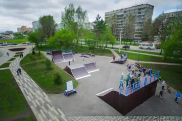 Деревянный скейт-парк в&nbsp;Кемерово превью 1