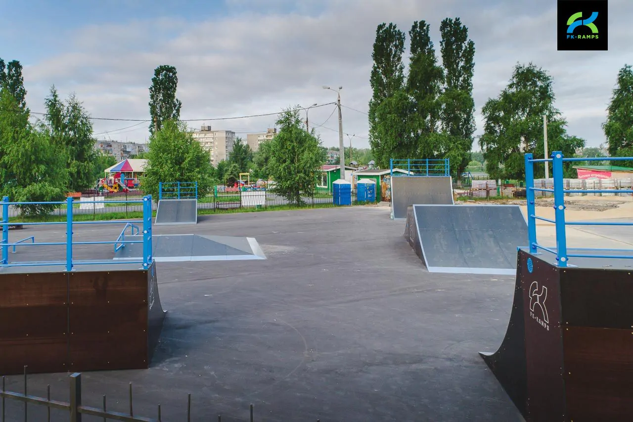 Деревянный скейт-парк в&nbsp;Нижнем Новгороде фото 6