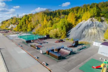 Скейт-парк в&nbsp;Лагерном Саду (Томск) превью 1