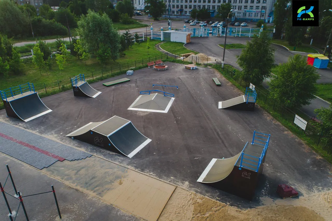 Деревянный скейт-парк в&nbsp;Нижнем Новгороде фото 13