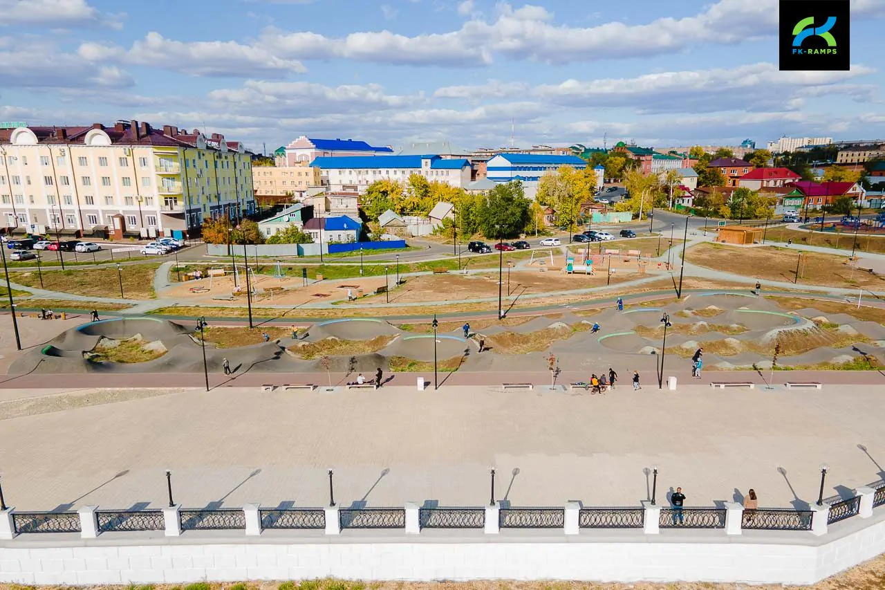 Асфальтовый памп-трек в&nbsp;Оренбурге фото 4