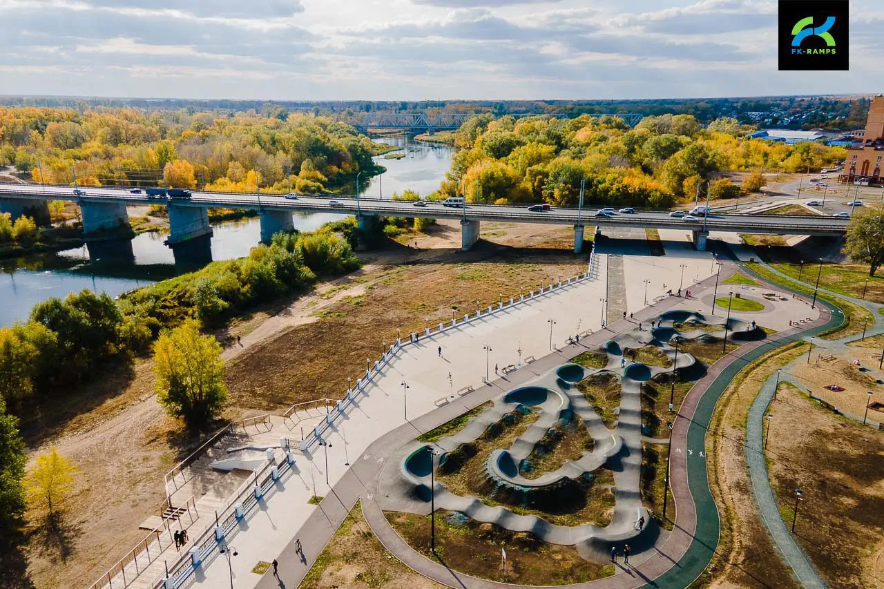 Асфальтовый памп-трек в&nbsp;Оренбурге фото 7