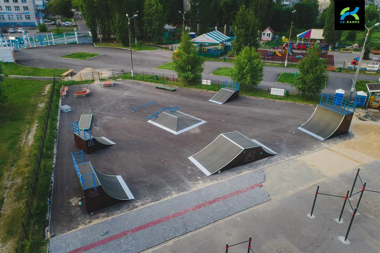 Деревянный скейт-парк в&nbsp;Нижнем Новгороде фото 17