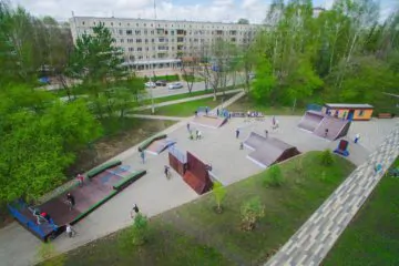 Деревянный скейт-парк в&nbsp;Кемерово превью 1