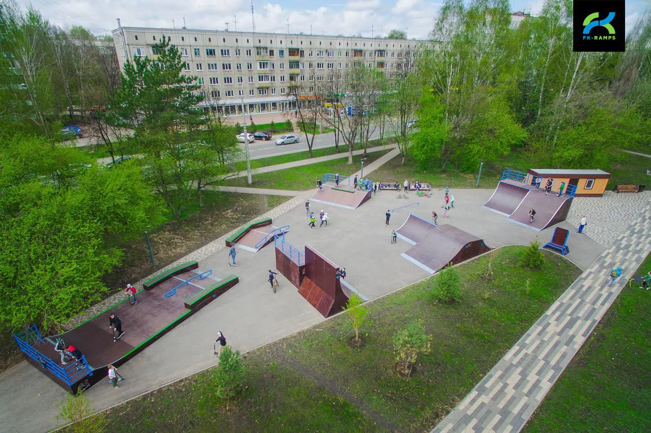 Деревянный скейт-парк в&nbsp;Кемерово фото 20