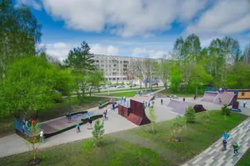 Деревянный скейт-парк в&nbsp;Кемерово превью 1