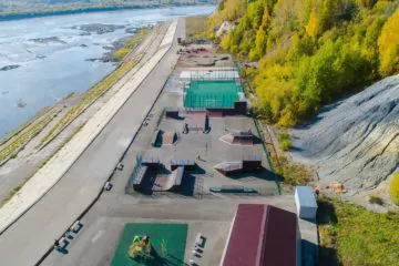 Скейт-парк в&nbsp;Лагерном Саду (Томск) превью 1