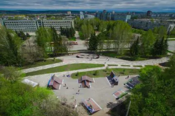 Деревянный скейт-парк в&nbsp;Кемерово превью 1