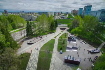 Деревянный скейт-парк в&nbsp;Кемерово превью 1