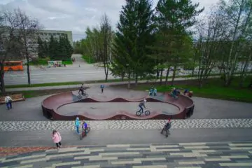 Деревянный скейт-парк в&nbsp;Кемерово превью 1