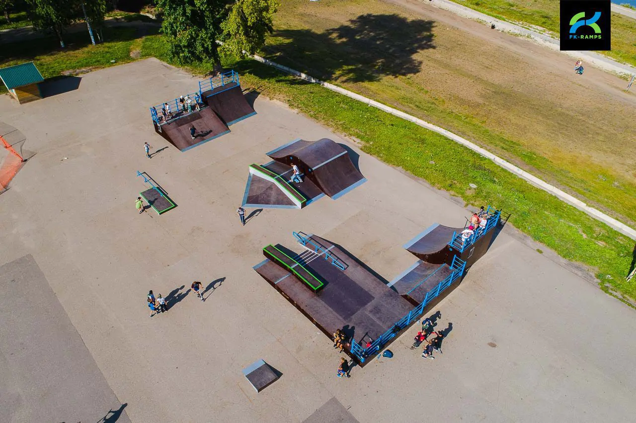 Скейт-парк FK-ramps в&nbsp;Сыктывкаре фото 12