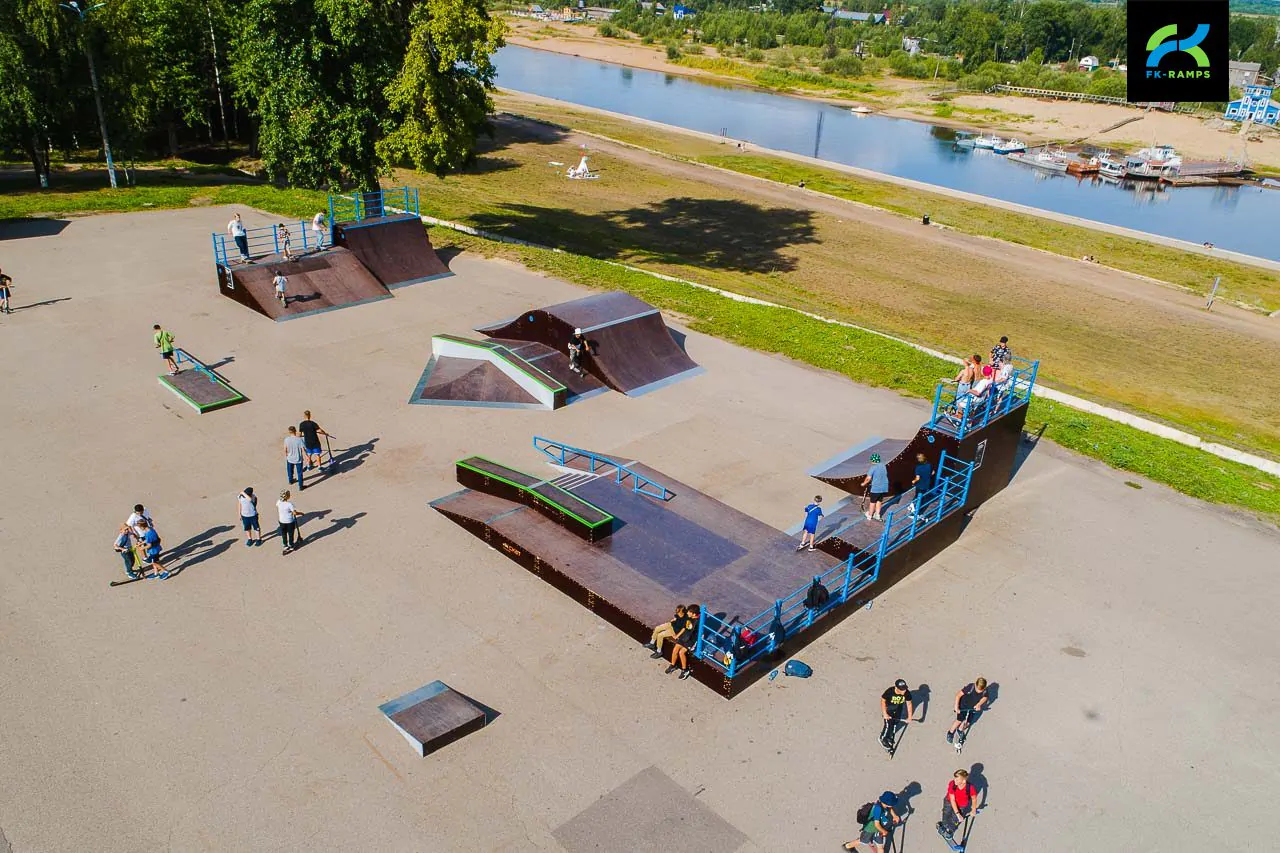 Скейт-парк FK-ramps в&nbsp;Сыктывкаре фото 2