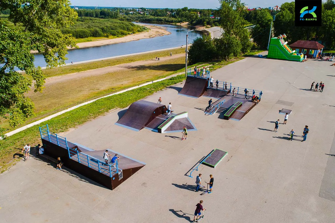 Скейт-парк FK-ramps в&nbsp;Сыктывкаре фото 3