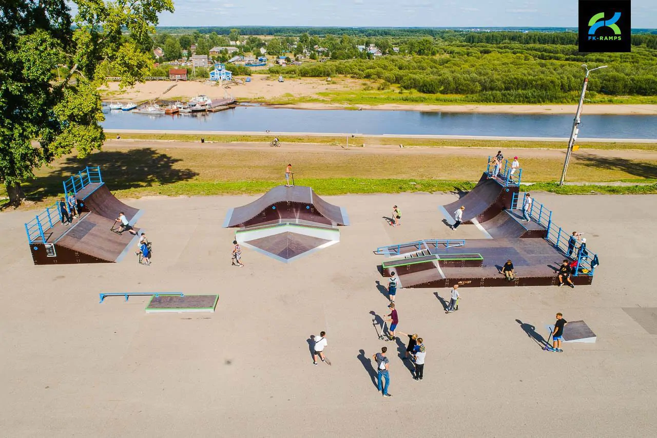 Скейт-парк FK-ramps в&nbsp;Сыктывкаре фото 4