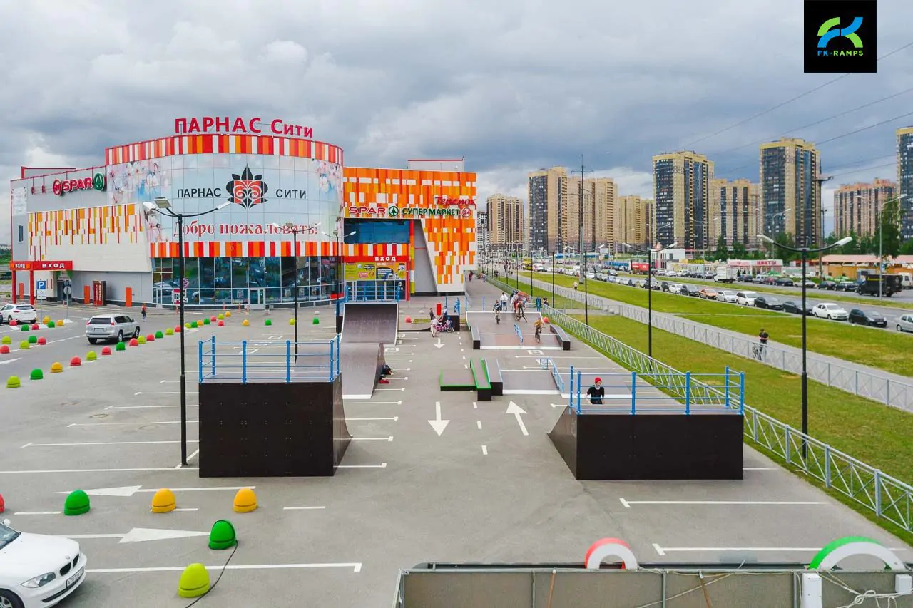 Скейт-парк ТК&nbsp;Парнас Сити