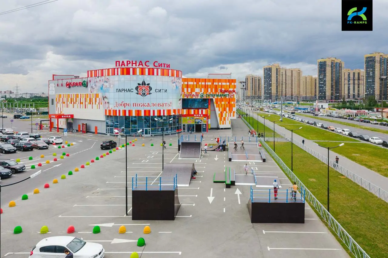 Скейт-парк ТК&nbsp;Парнас Сити фото 14