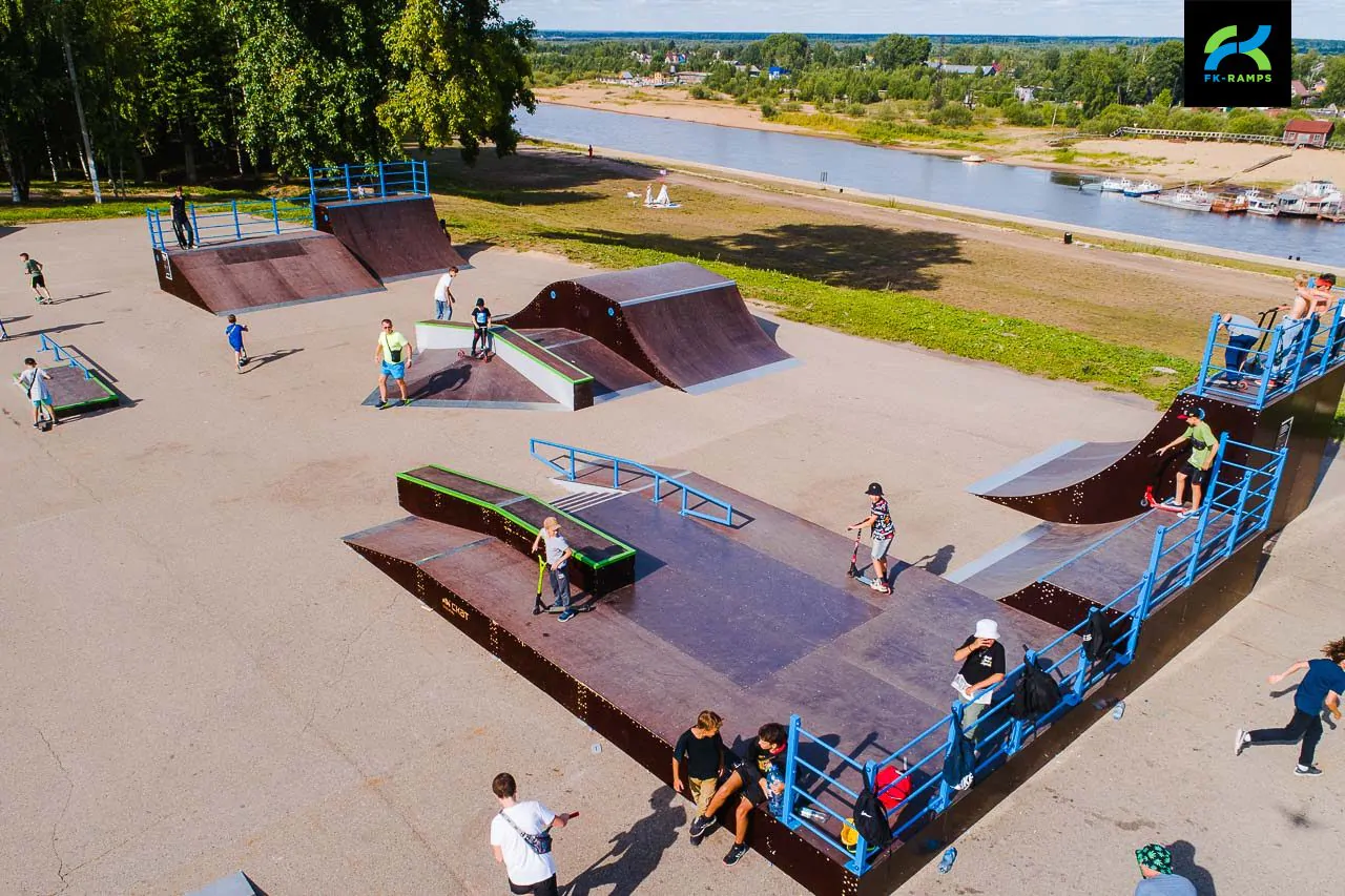Скейт-парк FK-ramps в&nbsp;Сыктывкаре фото 6